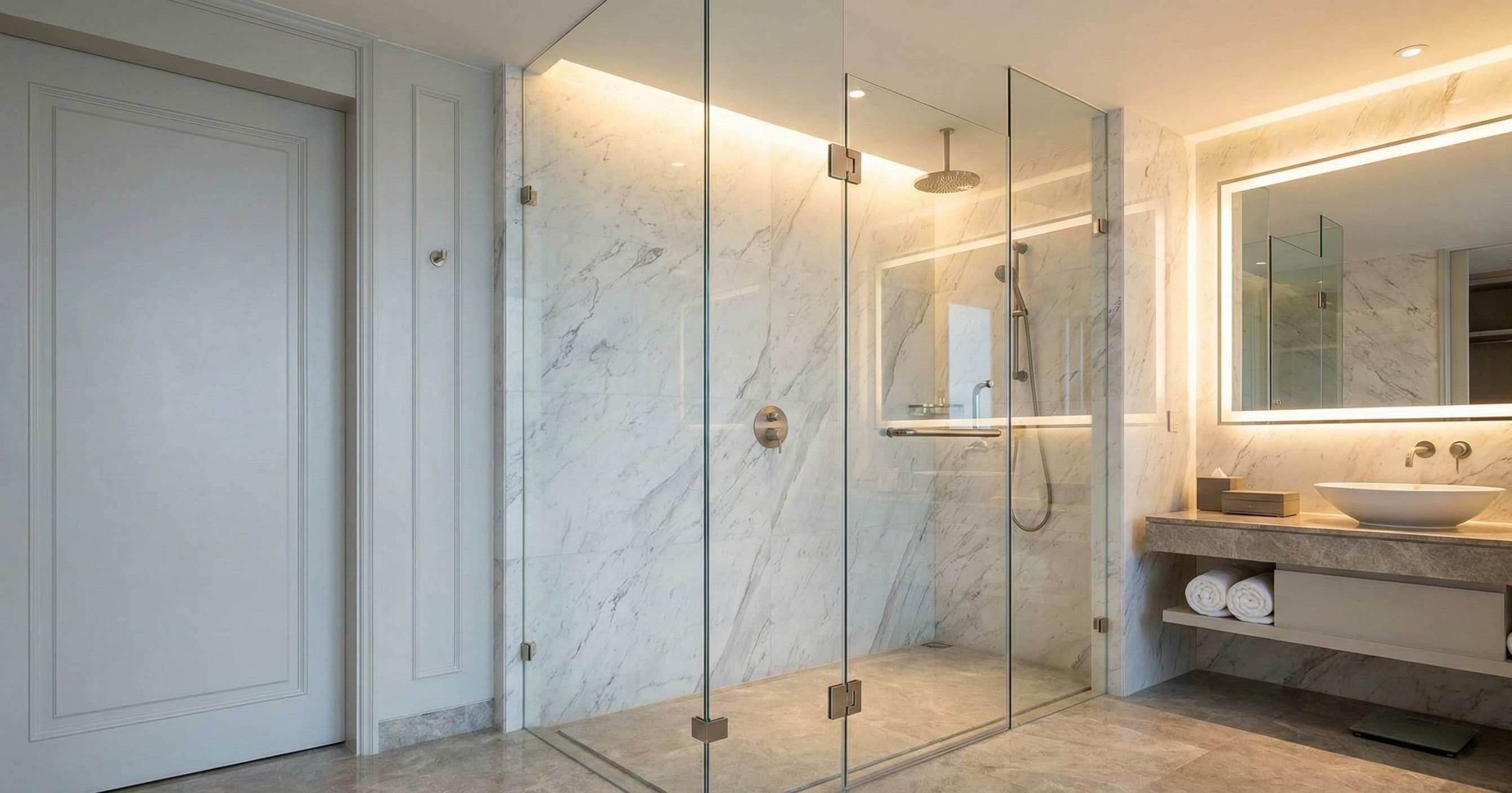 Frameless Shower Enclosures