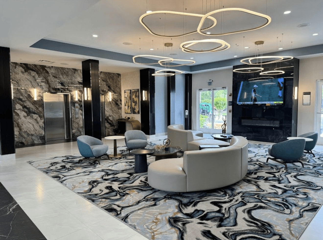 Luxury hotel bathroom design